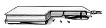 The Air Caster inflates creating a bearing of air