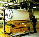 Mobile lift tables on air bearings make great material handling equipment and ergonomic equipment