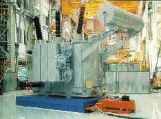Air Film transporters for handling transformers. Large transformer handling on air casters